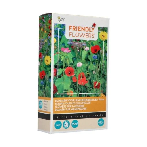 Friendly Flowers - Mariehøns Friendly Flowers Ladybugs Rækker Til 15 M2 -Osmo Salgsbutik p20697 37906 friendly flowers ladybugs 1061