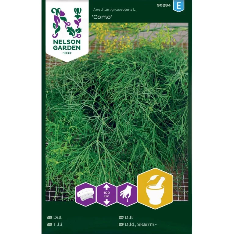 Skærmdild 'Como' Såbånd Anethum Graveolens L. 'Como' 3 Skærmdild 'Como' Såbånd Anethum Graveolens L. 'Como'